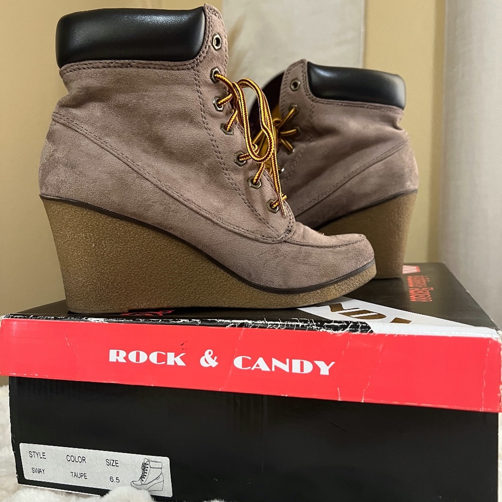 Rock And Candy Lace up Boots